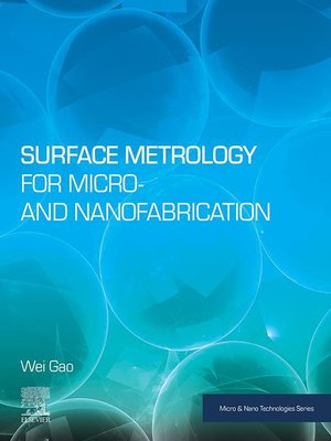 cover image of Surface Metrology for Micro- and Nanofabrication